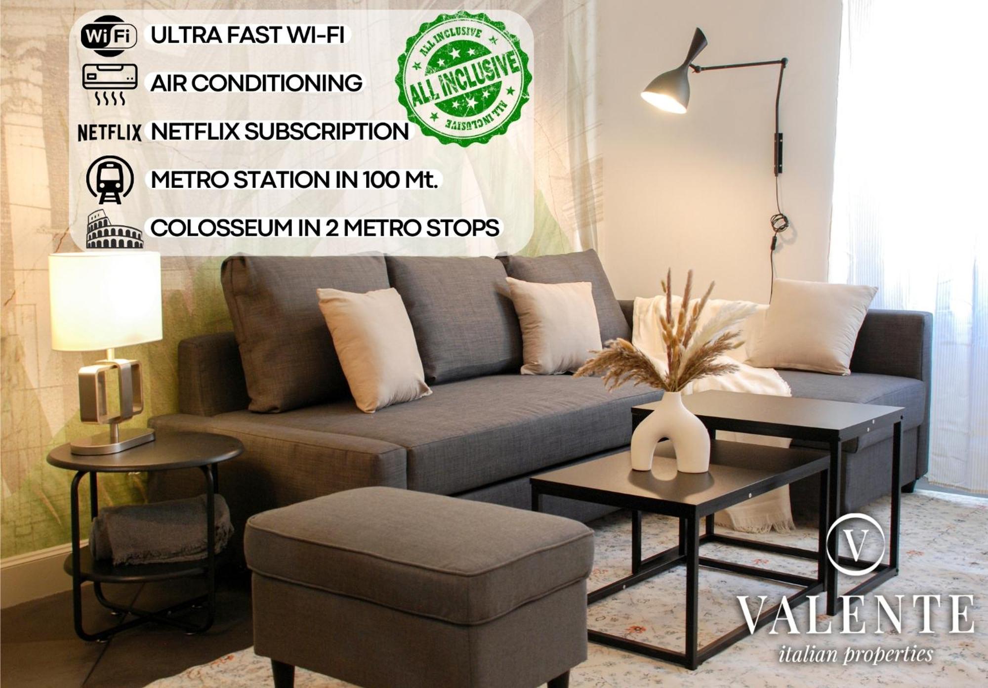 Appartamento Piramide - 20min Walking From Colosseum - 1min From Metro Station - Valente Italian